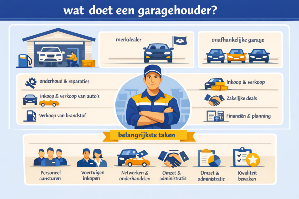Wat doet een garagehouder
